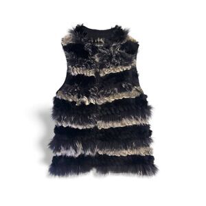 Adrienne Landau Fur Vest |Size: Small|